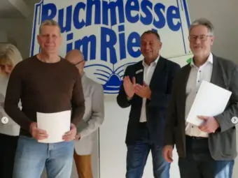 Gerd Henze bei der Preisverleihung